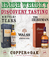 IRISH WHISKY DISCOVERY TASTING